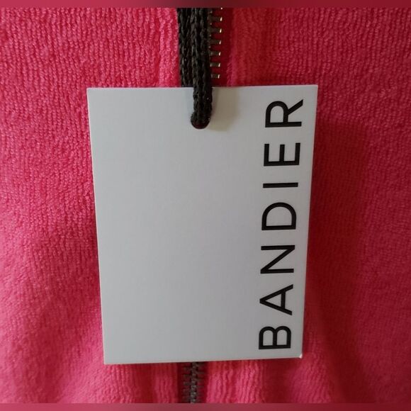 NWT  WSLY Eco Loop Zip Up Hoodie in Sugar Pink Size XS - Picture 5 of 6